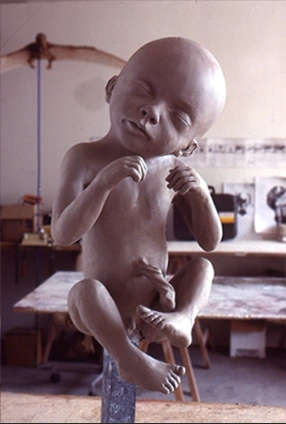 animatronic gastineau sculptur baby