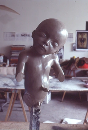 animatronic gastineau sculptur baby