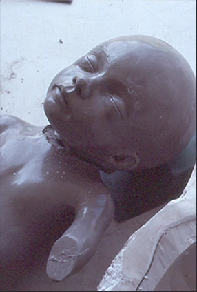 animatronic gastineau sculptur baby