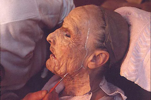 Makeup effect Catherine Samie Jacques Gastineau
