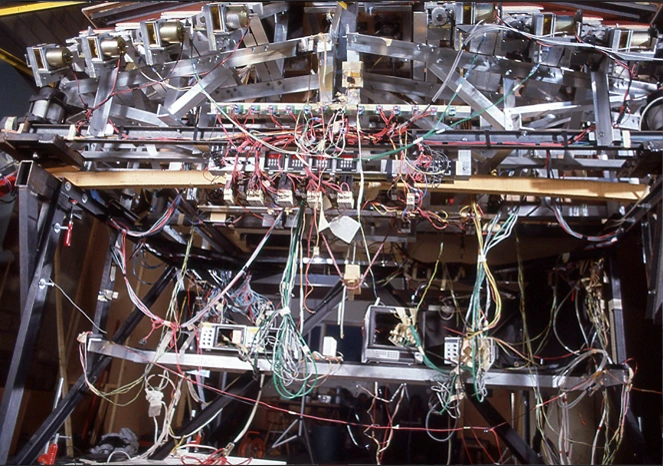 realization of the interior cabin of Johnny Hallyday's truck for special effects