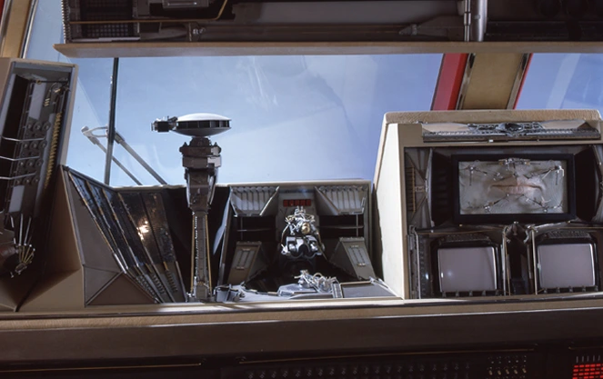 Johnny Hallyday's truck interior moving cabin