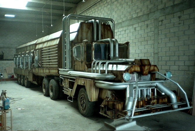 yellow truck paint and finish