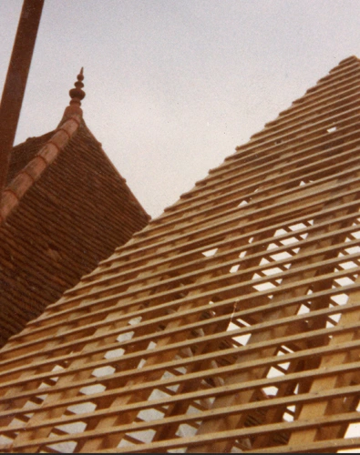 roof wood framework