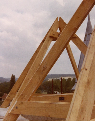 roof wood framework