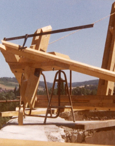 roof wood framework
