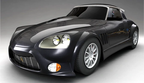 modelization Citroen DS prototype in Maya