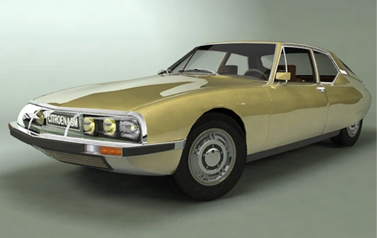 modelization Citroen SM