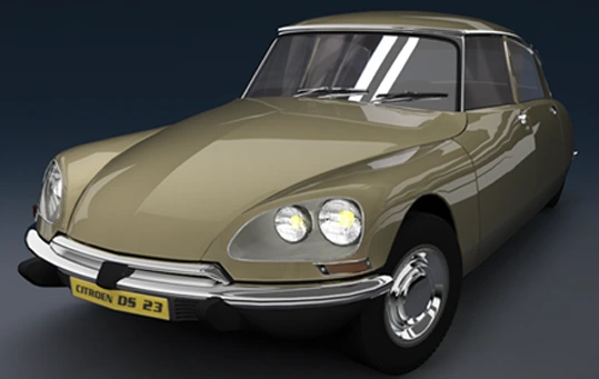 modelization Citroen DS
