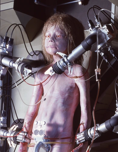Animatronic red child