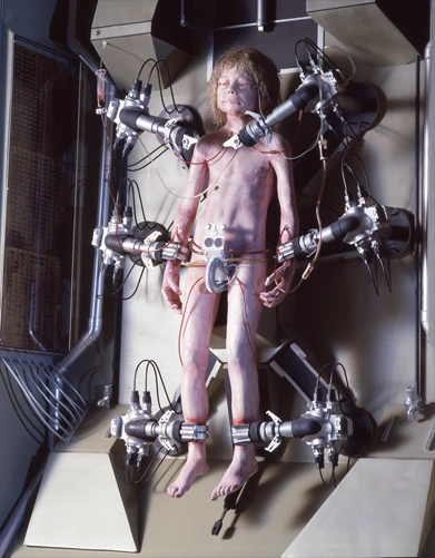 Animatronic red child