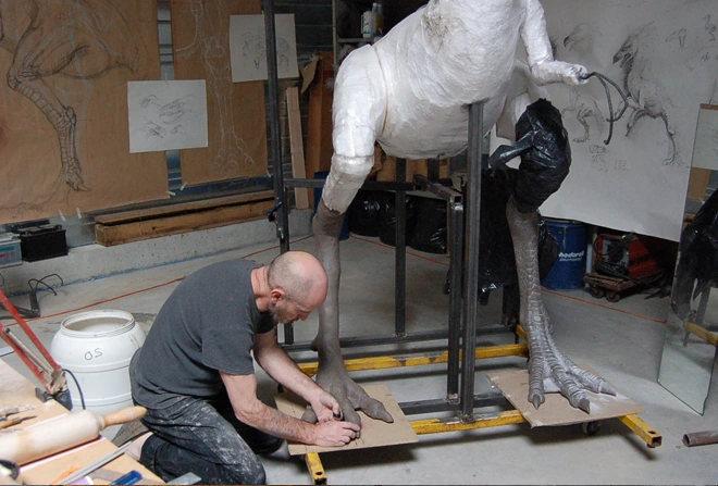 animatronic creature Gastineau Futuroscope
