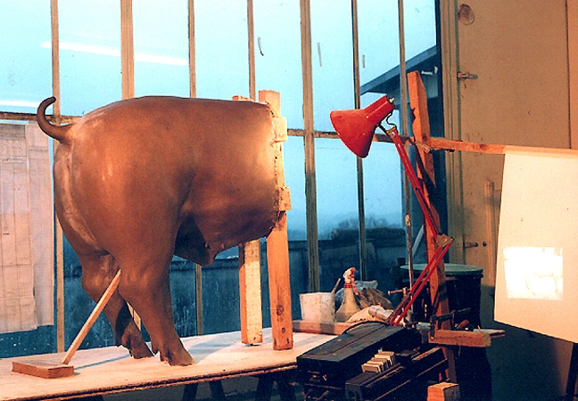 animatronic pig
