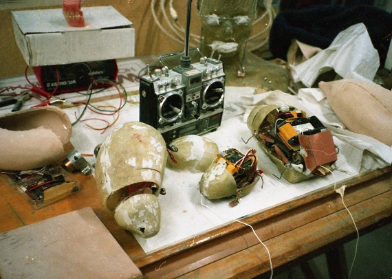 Animatronic hedgehog gastineau