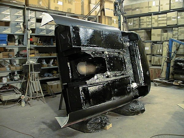 Jaguar Etype restoring Gastineau