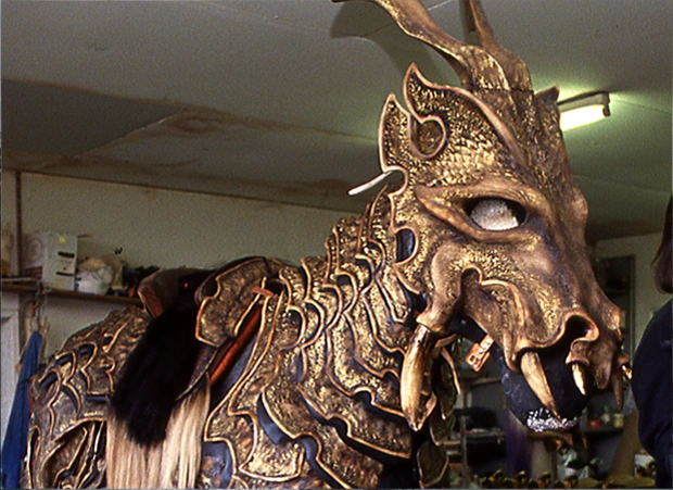 horse costume Gastineau