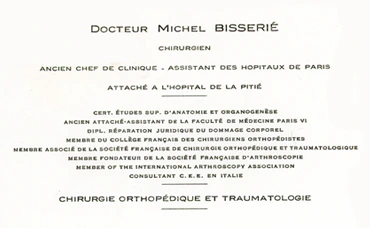 Docteur Michel Bisserié medical special effect