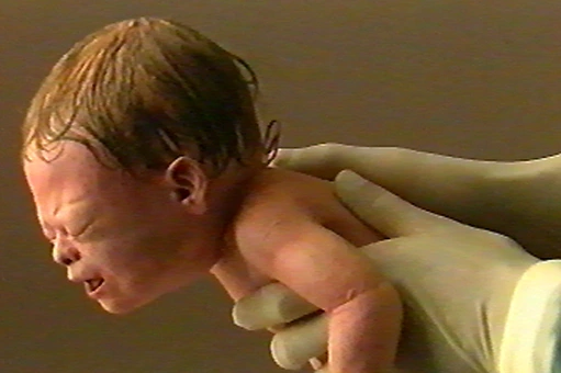 foam rubber baby for tv advertising